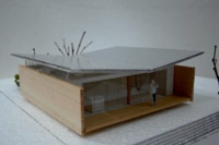 建築模型/バタフライハウス